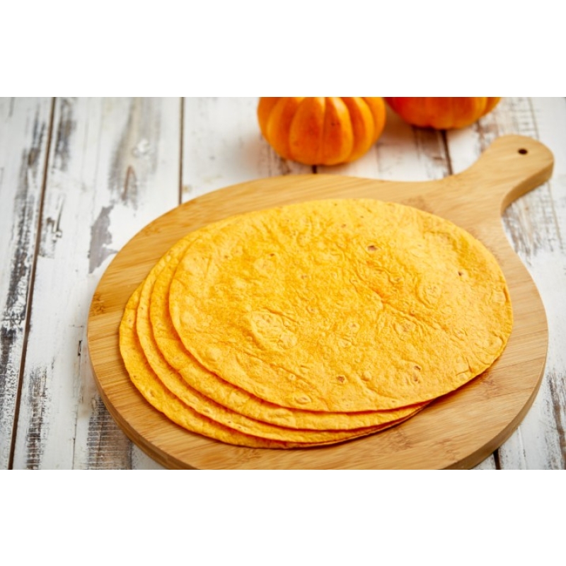 Pumpkin Tortillas 5"