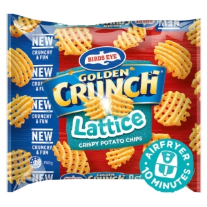 Birds Eye Lattice Crispy Potato Chips