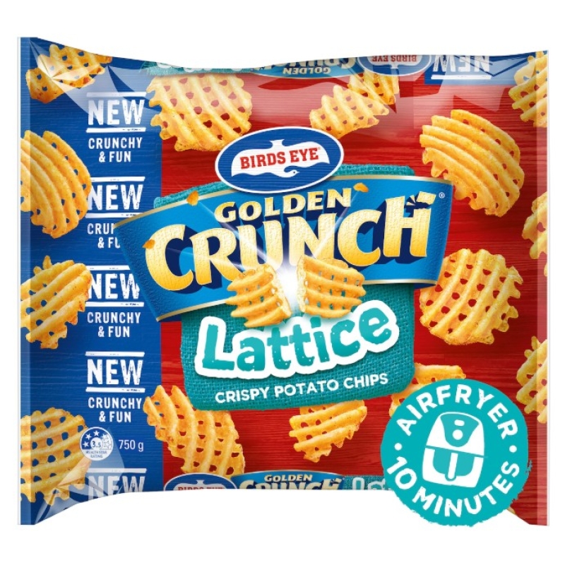 Birds Eye Lattice Crispy Potato Chips