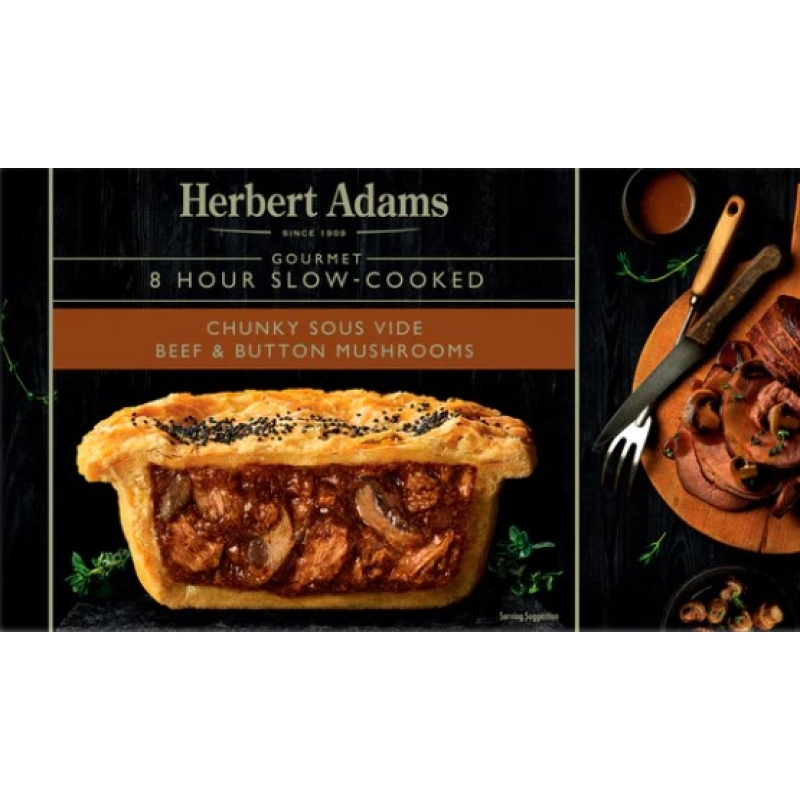 Slow Cooked Beef & Mushroom Pies