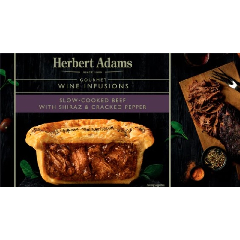 Slow Cooked Beef & Pepper Pies 