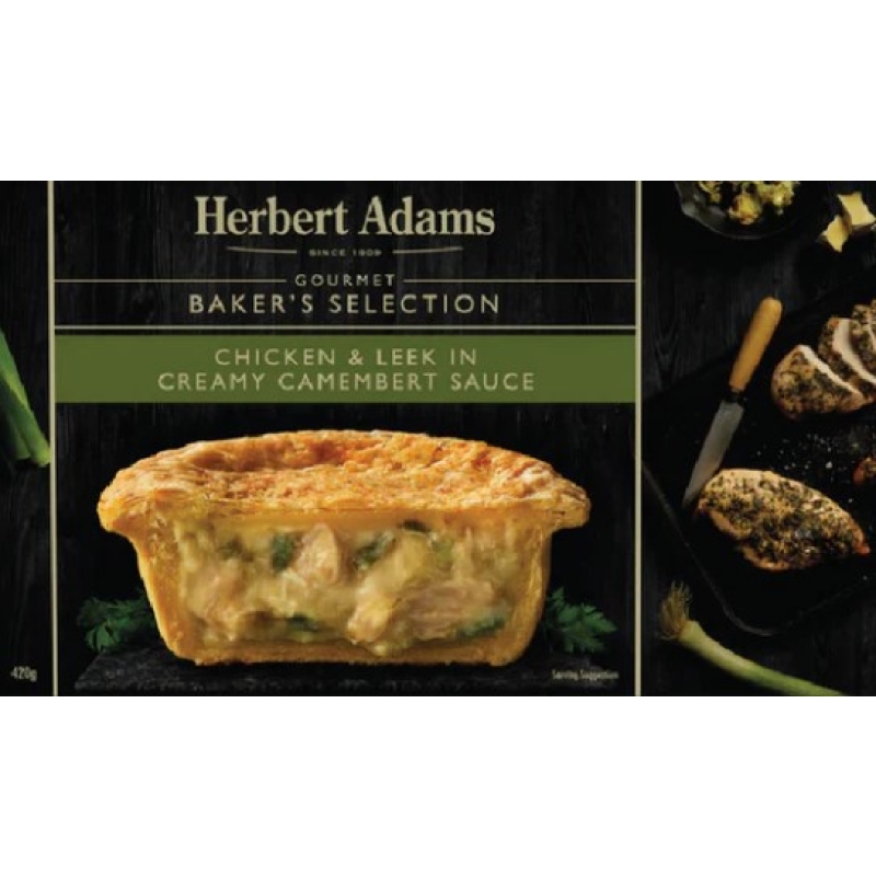 Chicken, Leek & Camembert Pies