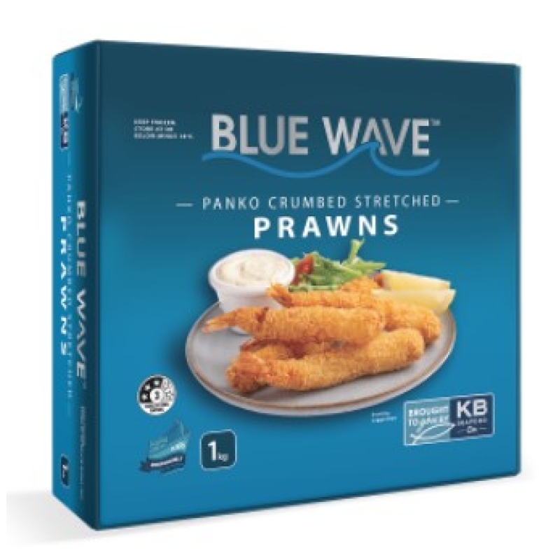 Panko Crumbed Stretch Prawns 