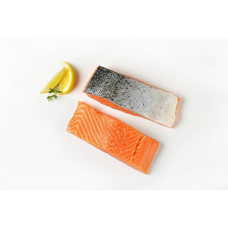 Salmon Portions with Skin On 200g