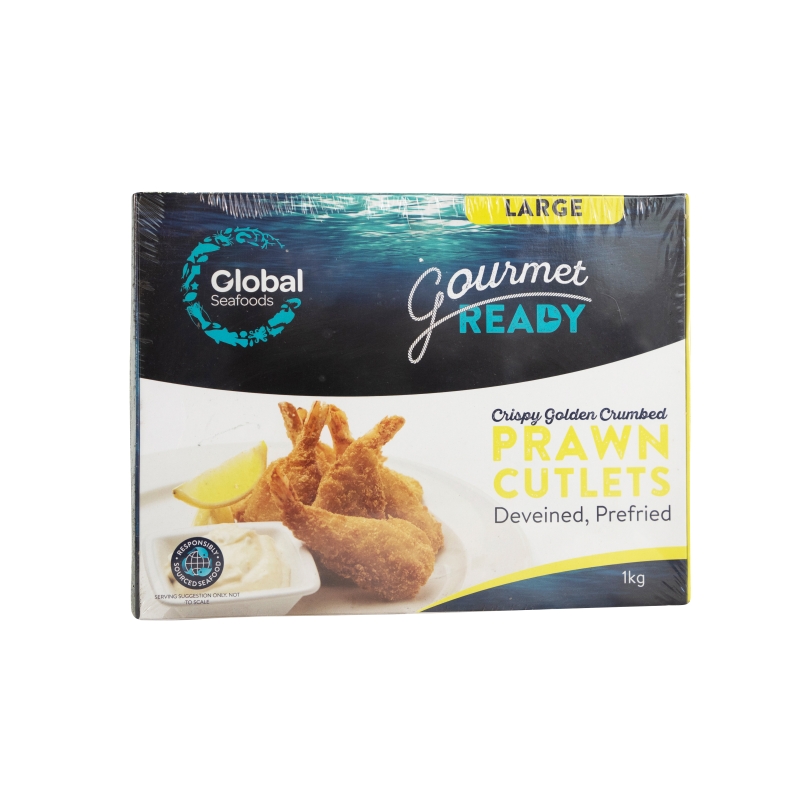 Crumbed Prawn Cutlets