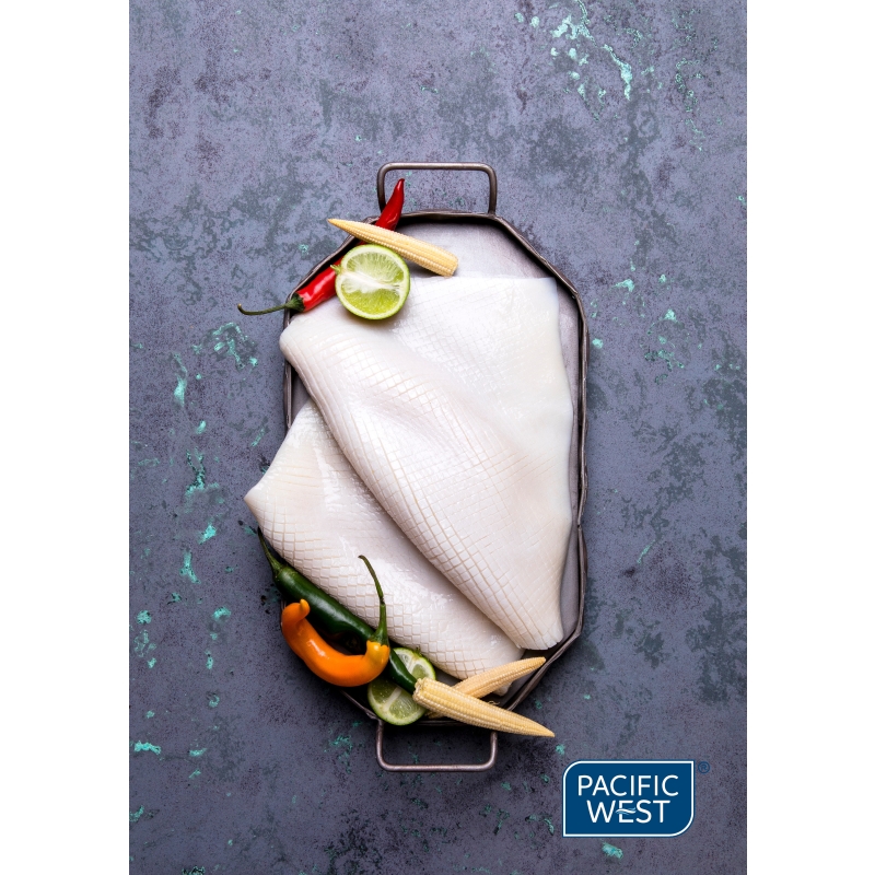 Pineapple Cut Squid Fillets