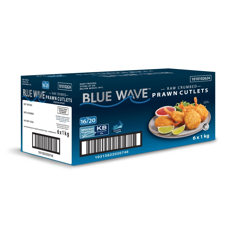 Crumbed Prawn Cutlets 16/20