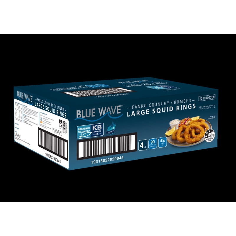 Panko Crunchy Crumbed Squid Rings 