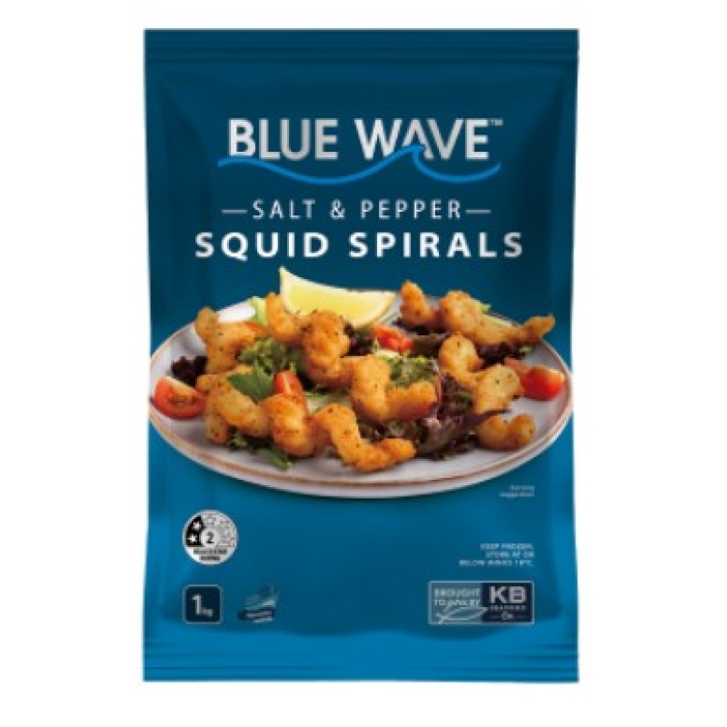 Salt & Pepper Squid Spirals