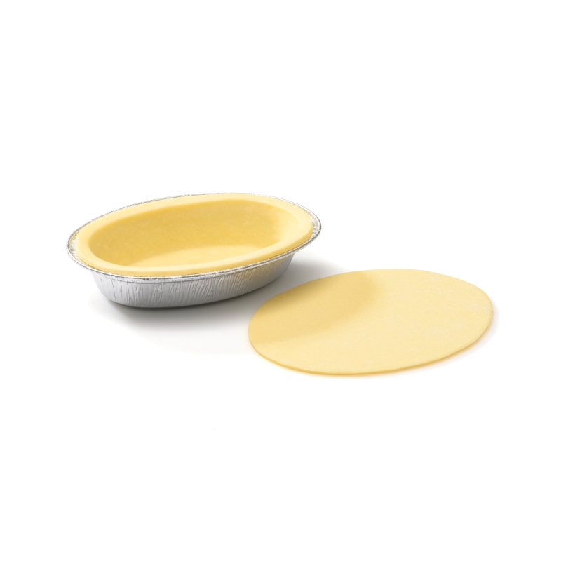 Oval Savoury Pie Shells with Pie Tops