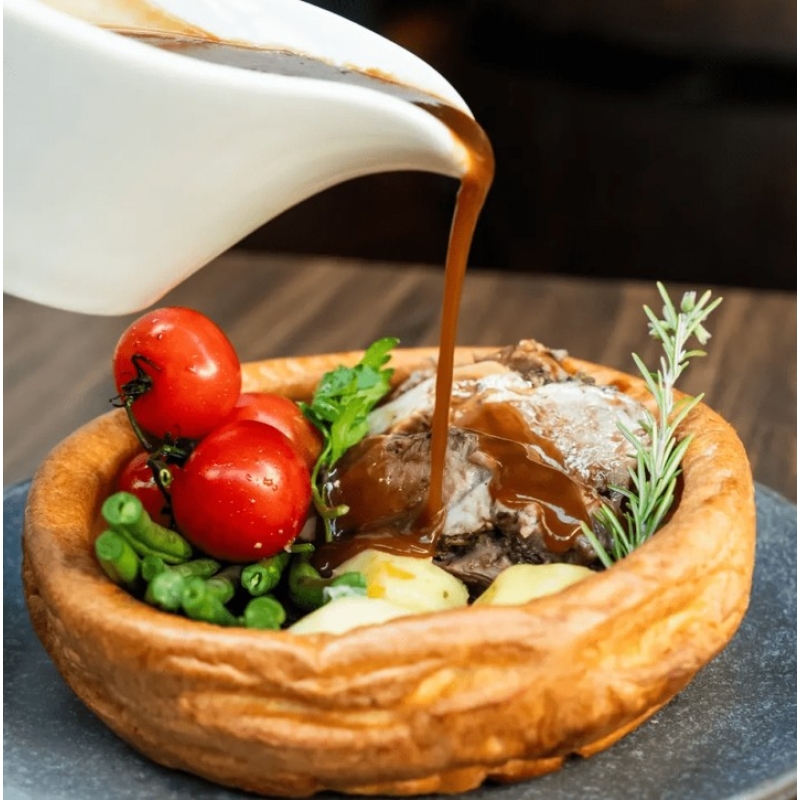 Yorkshire Puddings Plate Sized