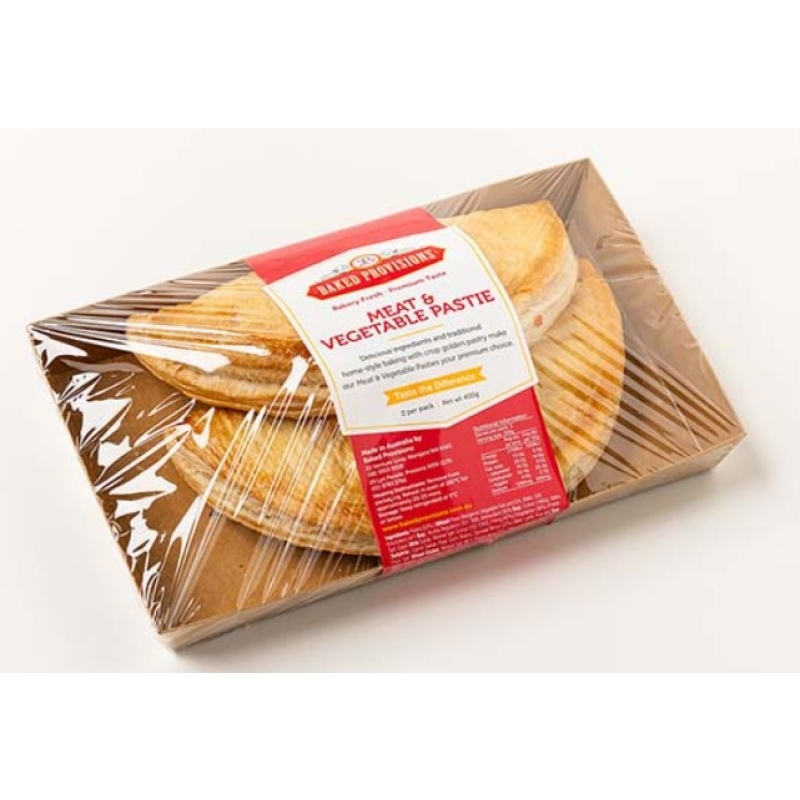 Baked Pastie Meat & Vegetable Pies 200g