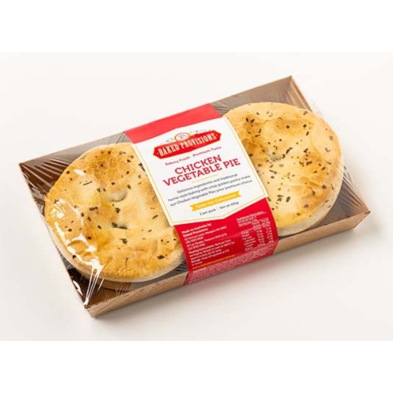 Baked Chicken & Vegetable Pies