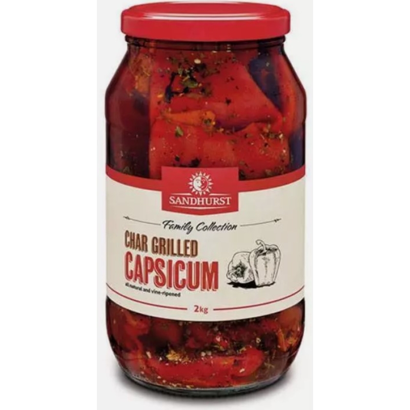 Char Grilled Capsicum 