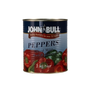 Peppers Sliced Mild Red & Green