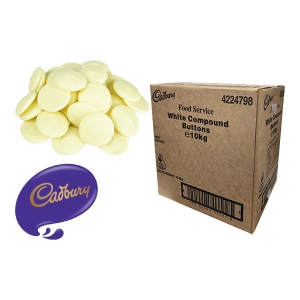 White Compound Cooking Buttons�