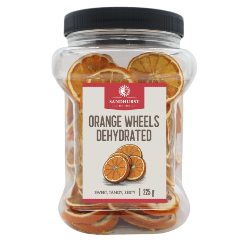 Dehydrated Orange Wheels 