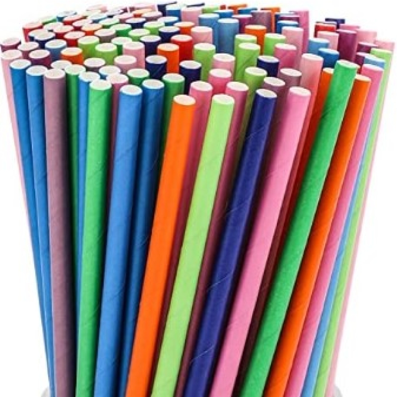 Multicoloured Regular Tapioca Straws