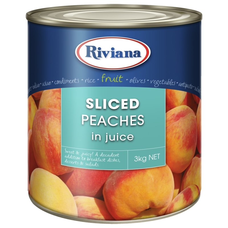 Sliced Peaches