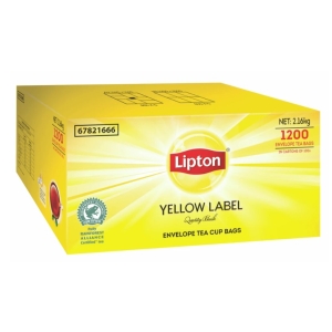 Yellow Label Tea Bags Envelope Pack
