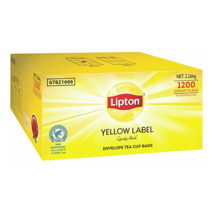 Yellow Label Tea Bags Envelope Pack