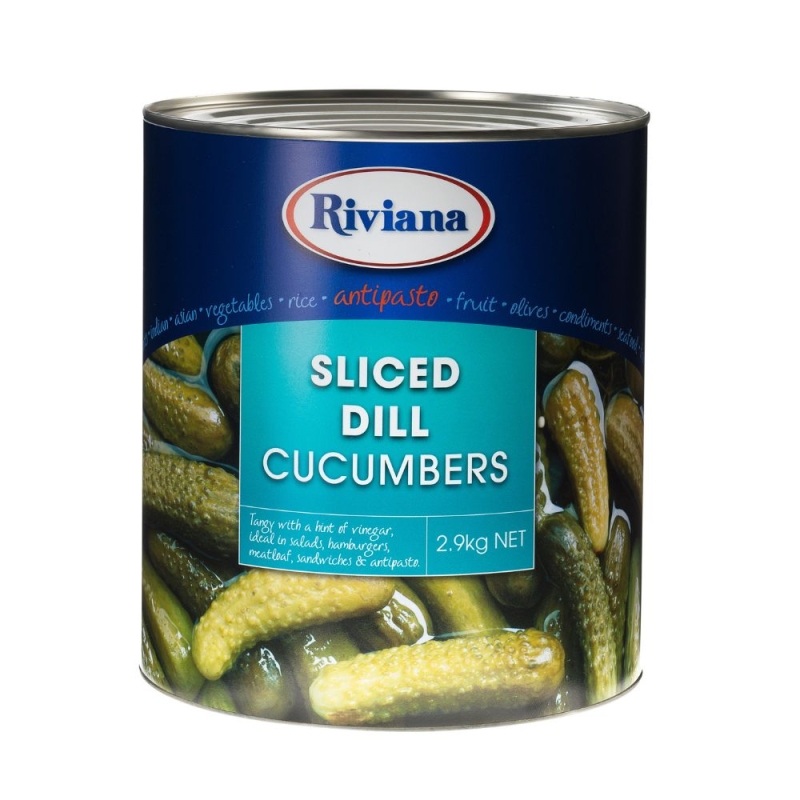 Sliced Dill Cucumbers