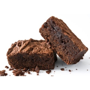 Orange Chocolate Brownie Slices