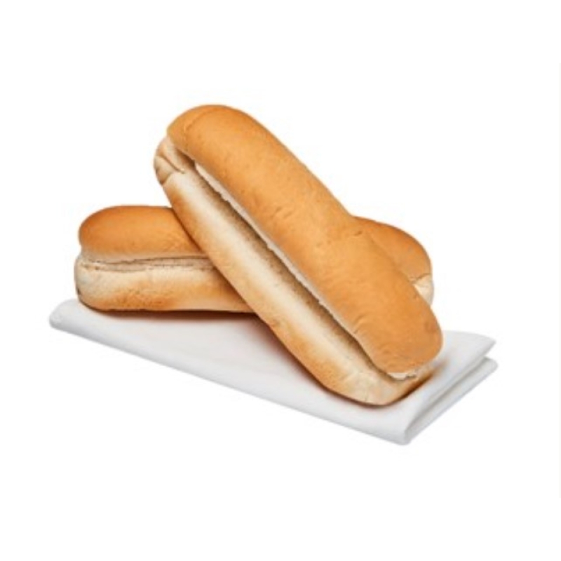 Hot Dog Sliced Buns 7"