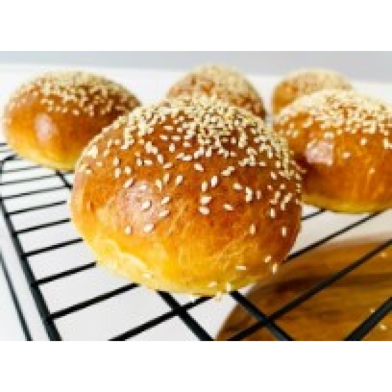 Brioche Bread Buns with Sesame Seeds 75g