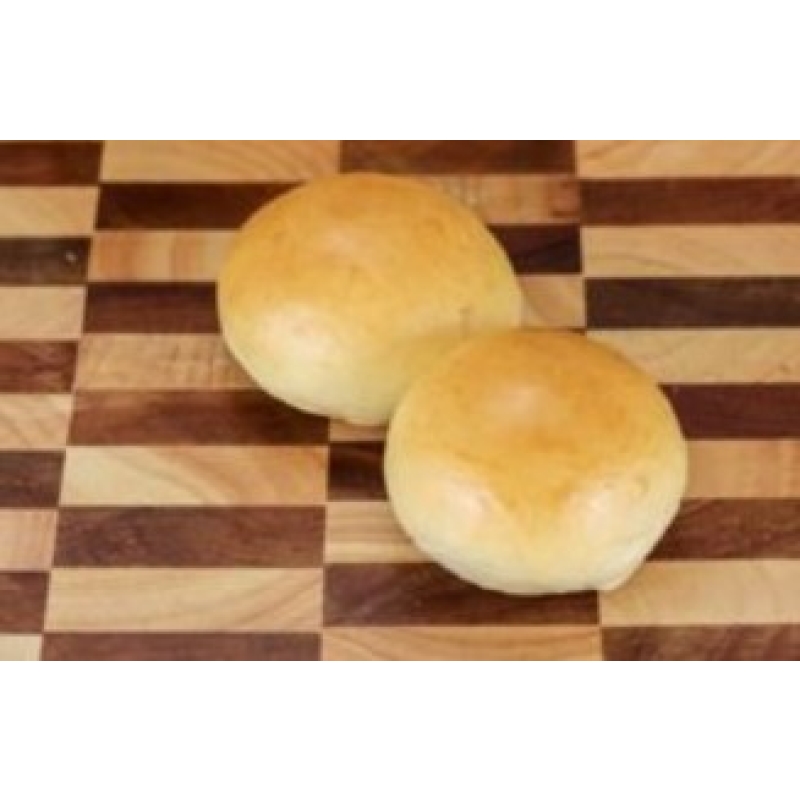 Plain Brioche Buns 80g - Vegan 