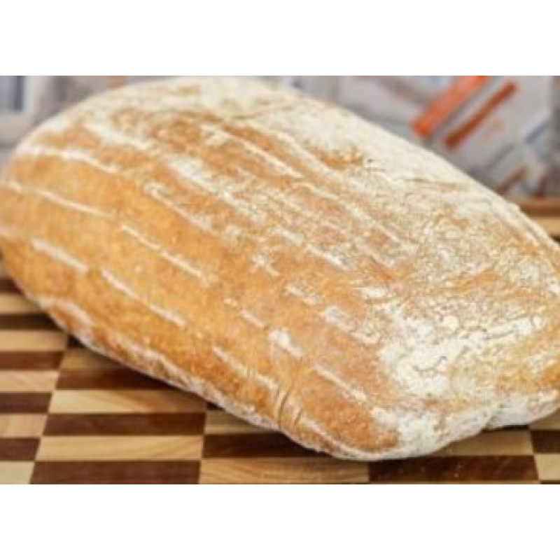 Unsliced Ciabatta Bread