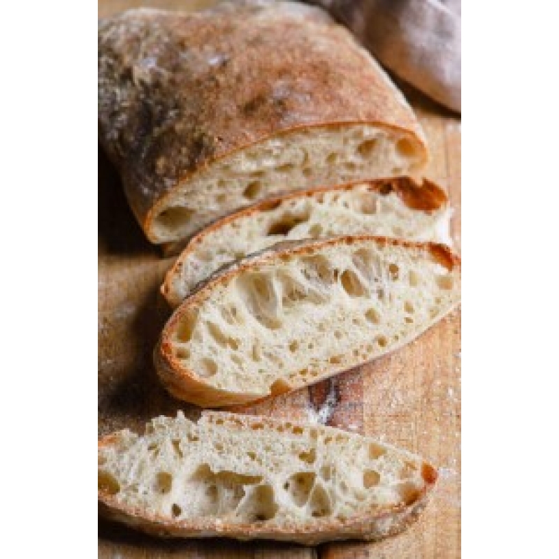Sliced Ciabatta Bread