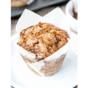 Large Banana Caramel Muffins 
