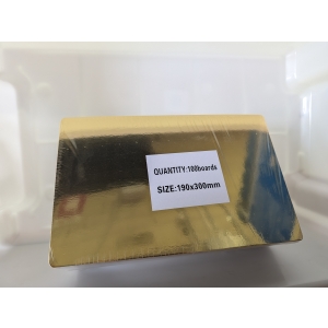 Gold Boards 190mm x 300mm