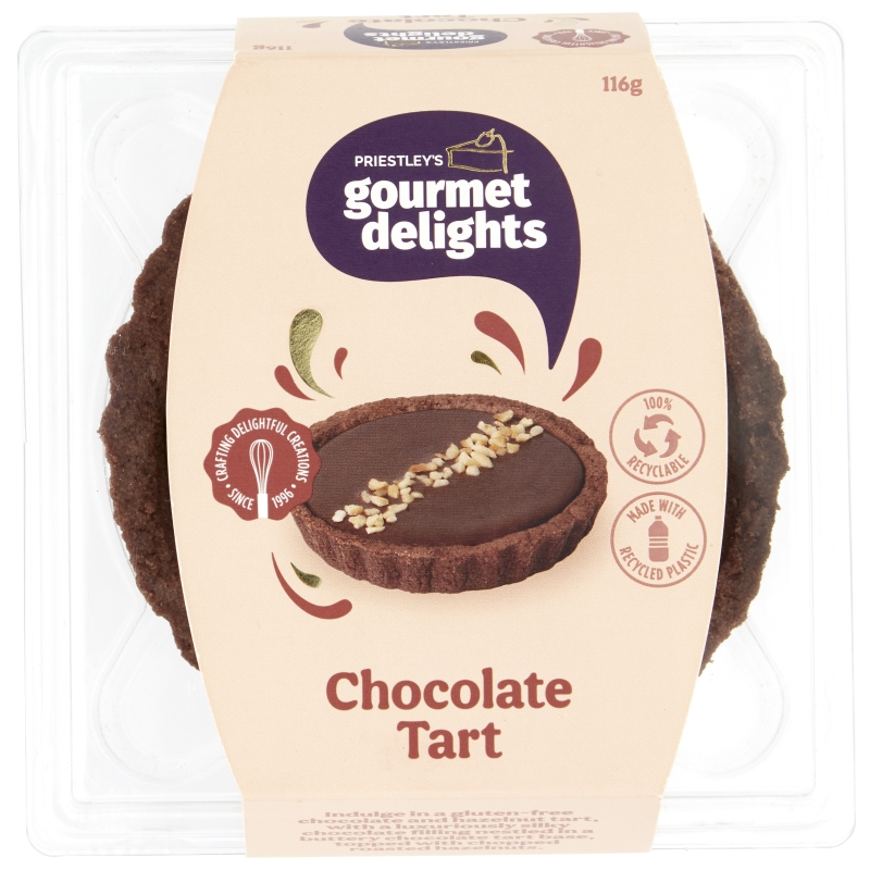 Chocolate Tarts - Vegan